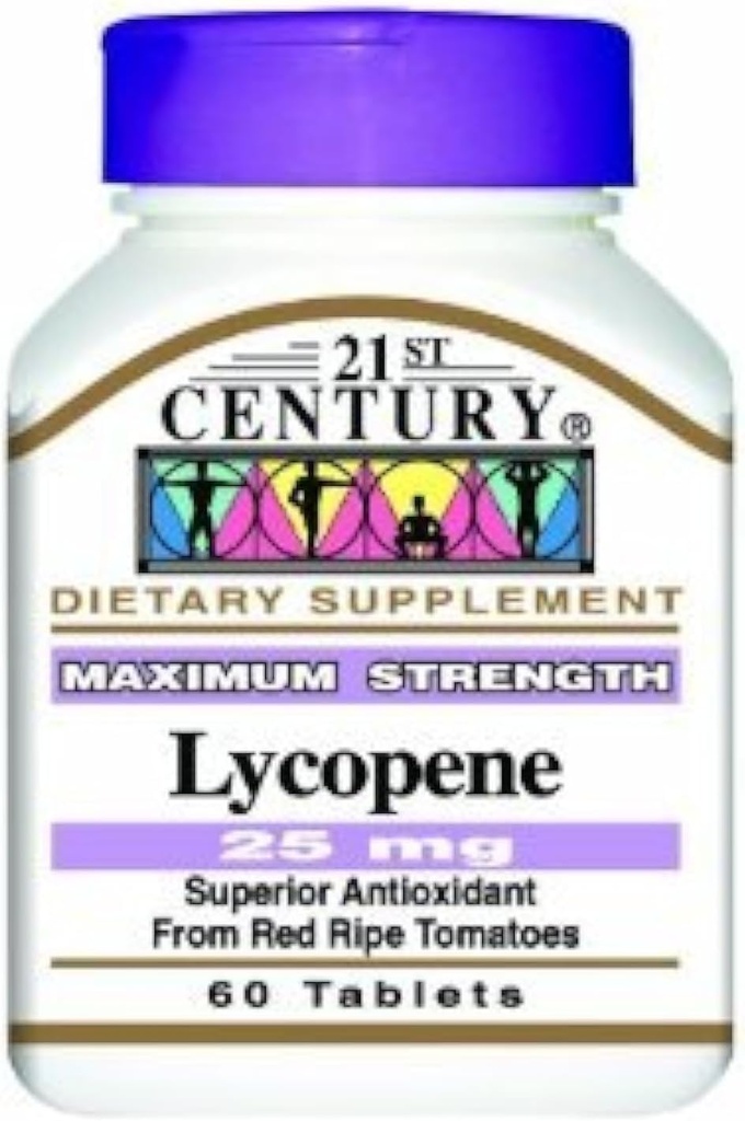 LYKOPEN , Maks styrke, 25 mg, TRIPLE VERD ANGIVELSE (3X 60 TABLETS) innen 21. århundre helsevesen
