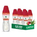 Aloe vera juice (Apple smaksatt) med større deler ren aloe masse (6 pakker) Plantebasert juice flott for hydrering og inneholder stor aloe masse. Den er sunn for voksne og barn