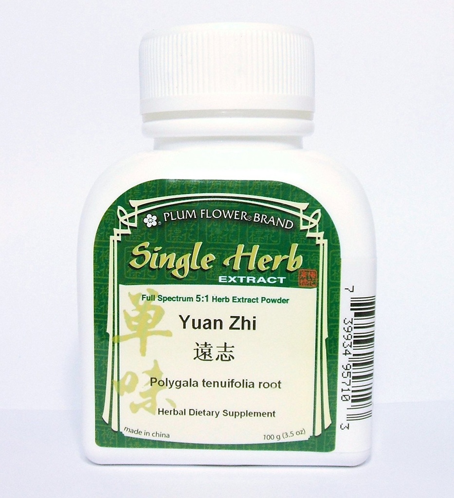 Kinesisk Senega Root, Urt Extract pulver / Yuan Zhi / Polygala Tenuifolia, 100g eller 3.5oz av Plum Blomster