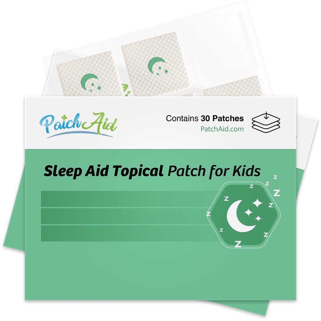 PatchAid søvnhjelp Topical Patch for barn 30-dagers forsyning