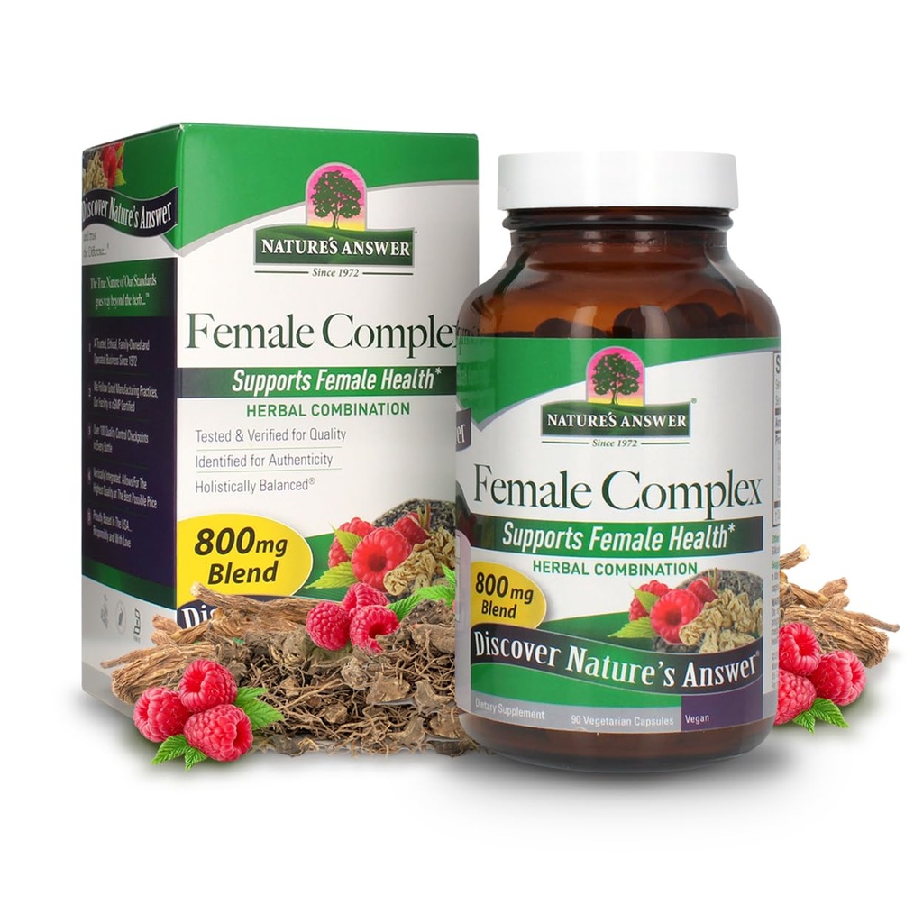 Naturens svar Kvinne Complex, 90-count 800 mg av naturens svar