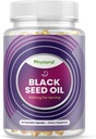 Phytoral Premium Svart Seed Oil Kapsler - Nigela Sativa Svart Seed Olje piller for Digestive Helse Immune Støtte og Brain Booster Antioksidant Supplement - Full Spectrum Cumin Kapsler