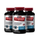 Eye Formula Lutein & zeaxanthin - Eye Vision Guard - Ekstra styrke, Bilbær Supplement, Øyevitaminer for visjon, Bilbær Ekstrakt for øyne, Visjon støtte piller, Lutein med Bilbær, 3B 180 Caps