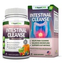 Intestinal rensing - Alle naturlige Herbal Detox formel - Full 10-dagers Detox program - Wormwood, Cranberry, Paul D'Arco, GoldenSeal, Hvite, Svart Walnut Hull, Echinacea og 10 andre naturlige ingredienser