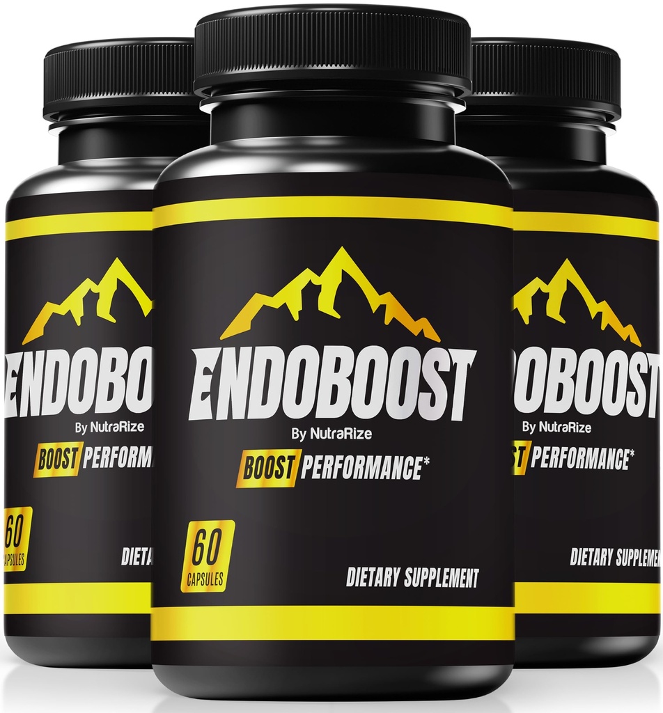 (3 pakke) Endoboost for menn - (offisiell) Endoboost ytelse, Endo Boost Supplements, Endoboost Boost Kapsler, Endobost Anmeldelser for helse piller Pro Avansert formel (180 kapsler)