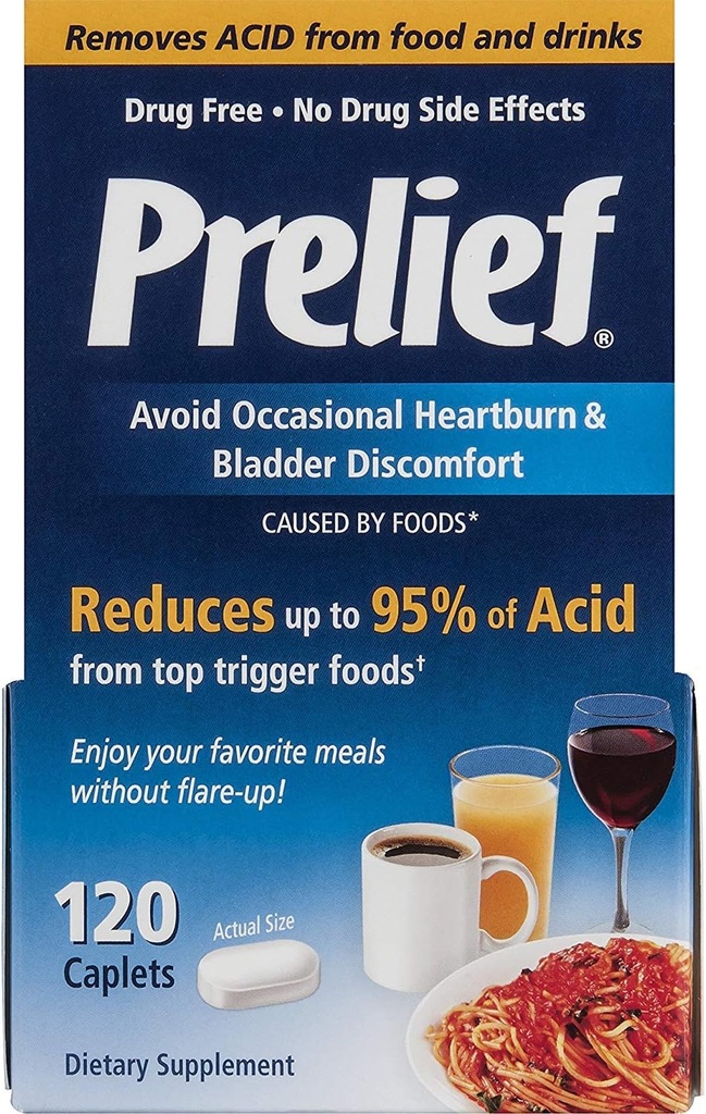 PRELIEF DIETARY SUPPORT TAB 120 Tabeller