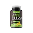 Ultimate Styrke Plante Basert Omega 3 Supplement, Vegan Omega 3 Supplement, Organic Omega3 Fatty Acids EPA & DHA Kosttilskudd fra Cold Pressed Algae Oil, Omega3 Algae Basert Kosttilskudd, 120 Softgels