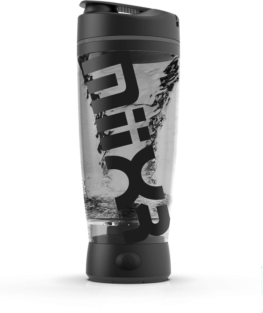 Promixx Original Shaker Flaske (MiiXR Edition) - Batteridrevet for glatte proteinshaker - BPA gratis, 20oz Cup (svart / grå)