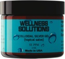 Colloidal Silver Gel - Wellness løsninger - Topical Gel - Vegan & Glutenfri - 2 oz.-L8