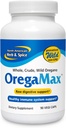 NORTH AMERIKAN HERB & SPICE OregaMax - 90 Vegi Caps - Pakke med 3 - Sunn Digestive & Immune Support - Oreganol P73 Oregano Olje Supplement med hvitløk og løk - Ikke-GMO - 270 Total Services