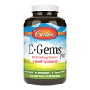Carlson - E-Gems Plus, naturlig vitamin E 400 IE, støtter et sunnt hjerte, 250 myk geler