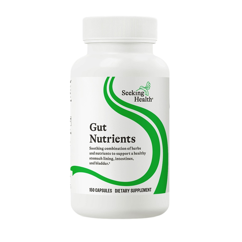 Optimal GI | Glutaminfrit kosttilskudd | Digestiv og gastrointestinal støtte | Søker helse (150 kapsler) | 30 Serveringer