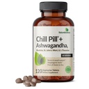 Futurebiotika Chill Pill + Ashwagandha, Rhodiola, St. John's Wort, & L-Theanine - Ikke-GMO, 120 Vegetariske tabletter