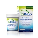 Trubiotika Probiotika for Digestive & Immune Health, støtter regelmessighet og hjelper med å lindre bukspyttkjertelen Discomfort, Gas & Bloating, 2 klinisk studerte probiotikastreiner, pluss prebiotika, 30 kapsler