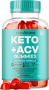 Ketolicious Keto ACV Gummies, Ketolicious Gummys Avansert Formula 1050MG, All Naturlig Premium Plus Apple Cider Vinegar Gummy Maksimal styrke Gomitas anmeldelser, 60 Gummies i 1 måned