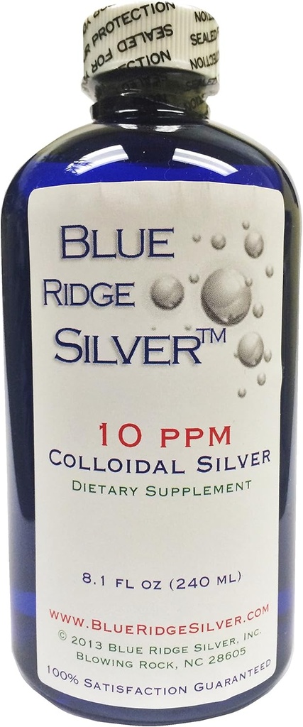 10 ppm 8 oz kolloidal sølv naturlig immun støtte helse Supplement