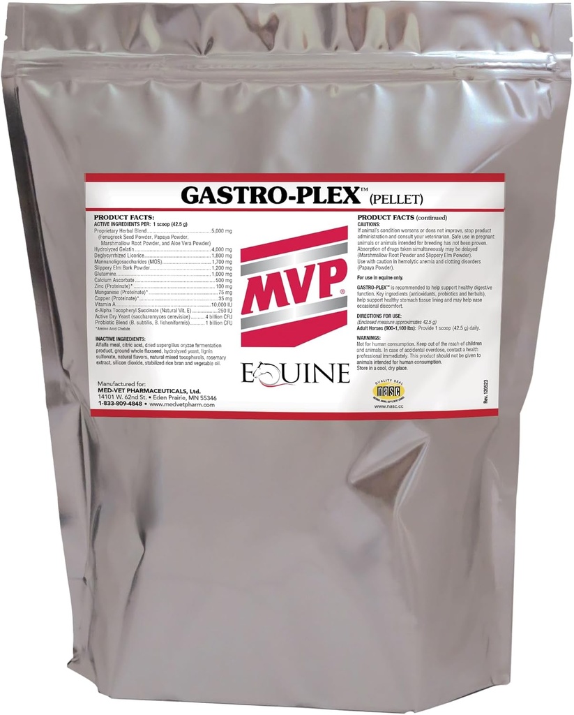 Gastro-Plex (12 lb) støtter Gut Helse og Hindgut Digestion i hester
