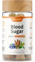Snap Supplements Blodsugar Gummies, støtte sunne blodsukker nivåer og sukkermetabolisme, Chewable blodsugar blanding, kanel Bark og blåbær frukt ekstrakt, naturlig melon flavor, 60 gummies