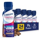 Sørg for at melk sjokolade ernæringshake, komplett, balansert måltid erstatning, klar til å drikke, 30g protein, 25 vitaminer og mineraler, 10 fl oz—24 Pack