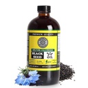 Ren svart frøolje - 100% ren Nigella Sativa - kald presset - Vegansk - ikke GMO - 16 oz - i glassflaske - Herbal etter natur