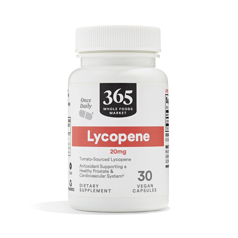 365 av hele Foods Market, Lycopen 20 mg, 30 greve