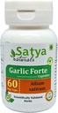 Garlic Forte Capsule 500 mg. 60 Veg. Capsule | Lahsan (Allium Sativum) ekstrakt kapsler for menn og kvinner | Ayurvedic Herbal Supplement/Remedier | 10:1 Forte (1 flaske 60 Kapsler)