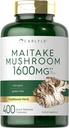 Carlyle Maitake Mushroom Capsules | 1600mg | 400 greve | Ikke-GMO & Glutenfri Ekstrakt | Mushroom Supplement