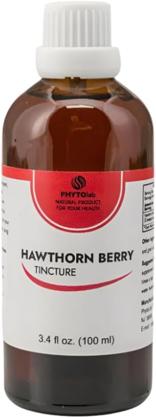 PhytoLab Hawthorn Tinktur 3.4 fl oz (100 ml)