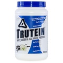 Body Nutrition Trutein High Protein pulver: 45% Whey, 45% Casein, 10% Egg Hvitt Protein Shake Mix, Glutenfri, Lav Natrium, Lavkarboproteintilskudd pulver for menn og kvinner, Vanilla Bean, 2lb