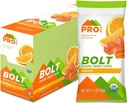 PROBAR - BOLT Økologisk Energi Chews, Oransje, Ikke-GMO, Glutenfri, USDA Certified Organic, Sunn, Naturlig Energi, Hurtig Drivstoff Gummies med vitaminer B & C (12 grev)