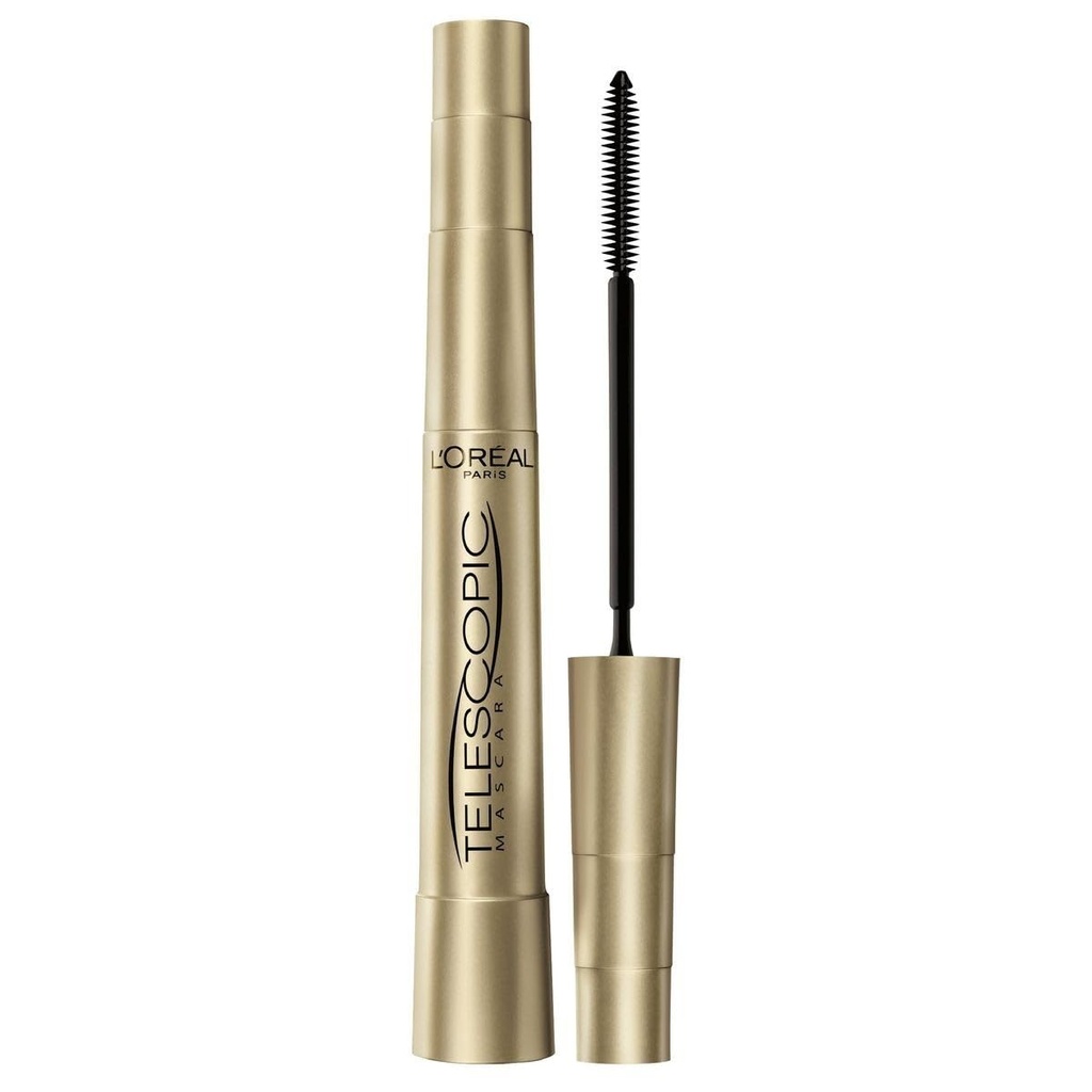 2 x L'Oreal Paris Telescopic høy presisjon fleksibel 8ml Mascara - svart