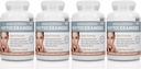 Herbal ernæring Phytoceramider Rice Basert med Biotin Vitamin A C D og E, 4 flaskepakke 40 mg