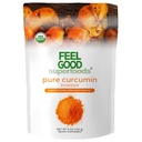 FEEL GOD Superfoods ren Curcumin pulver, organisk, ikke-GMO, Vegan fra bulk grunn turmerisk rot fra India, Curcuma Longa felles Supplement, 5 oz