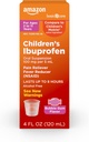Basic Care Barns Ibuprofen Oral Suspensjon, 100 mg, Bubblegum, 4 floz (pakke med 1)