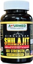 Pure Organic Himalayan Shilajit Kapsler (Shilajeet) for menn og kvinner - 5000 mg Ekvivalent - Naturlig energi & Stamina Booster - 100 Veg Kapsler | Laget i USA - Fulvic Mineral Supplement