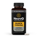 LifeSeasons NeuroQ - Quick Thinking Supplement piller - Boosts Alertness + Støtter Mental Fokus - L-Theanine Koffein L-tyrosin & Beta-Alanin (60 kapsler)
