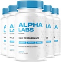 (5 Pakke) Alfa Labs, Alpha Labs Kapsler, Alfa Labs, Alfa Labs, Alfa Labs Maks ytelse, Avansert Formula, Alfa Labs, Alfa Strenght Labs, Alfa Labs Kapsler, 300 Kapsler i 5 måneder