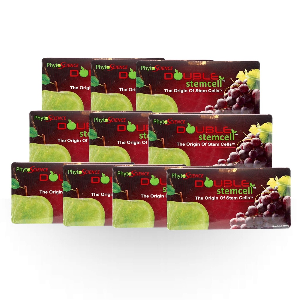 (Swiss kvalitet Formula) 10x Phytoscience PhytoCellTec Apple Grape Dobbel StemCell stamcelle anti aldring av PhytoScience