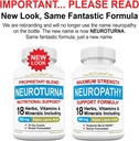 (3 Pakke) Neuropathy støtte Supplement med 600 mg Alpha Lipoic Acid - Benfotiamine, Perifer, Føtter, Håndfinger Bens Toe, Beste Maksimal styrke Naturlige Renew Vitaminer - 360 Caps, 90 dager