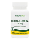 NaturesPlus Ultra Lutein 20 mg - 60 Softgels - Ernæringsstøtte for sunn øyefunksjon - 60 Serveringer
