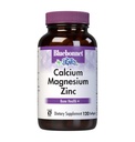 Blåbonnet ernæring Kalsium Magnesium Sink Plus vitamin D3, 1000 mg kalsium, 500 mg magnesium og 15 mg sink, 400IU vitamin D3, For sterke sunne bein*, Glutenfri, Dairy-Fee, 120 mykegel