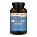 Dr. Mercola Ubiquinol - 150 mg Ubiquinol - støtter energiproduksjon - Antioksidant Supplement - Ikke-GMO, Glutenfri og soya-fri - 90 kapsler (90 serveringer)