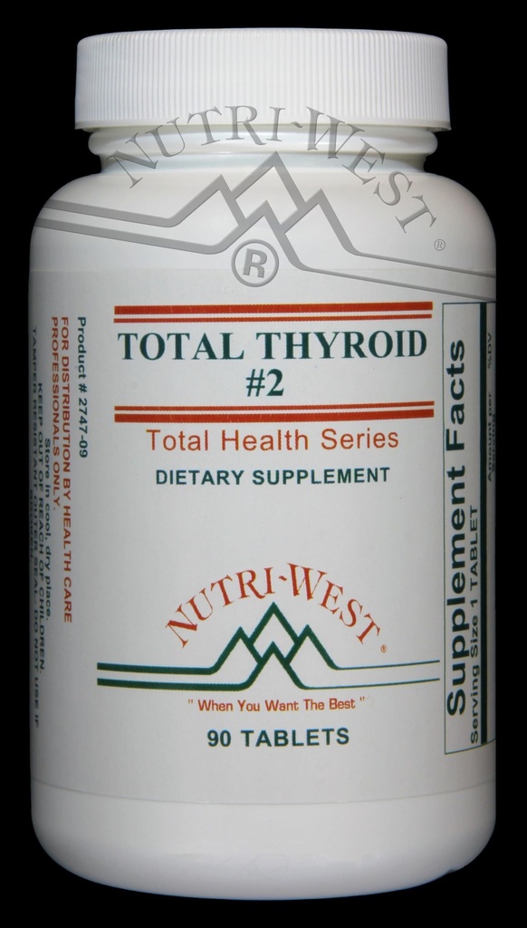 Nutri-West - Totalt Thyroid #2 90 ct