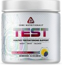 Core Nutritionals Test Vitality & Testosteron Støtte | med KSM-66 Ashwagandha, Kalsium D-Aspartic Acid, & Pine Extract | 28 Serveringer (Black Lightning)