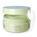 Pixi DetoxifEYE Defuffing Hydrogel Under-Eye Patches, Cucumber, Hyaluronsyre og koffein For Puffy øyne og mørke sirkler, Hydrate øyeområde, 30 par, 60 Patches