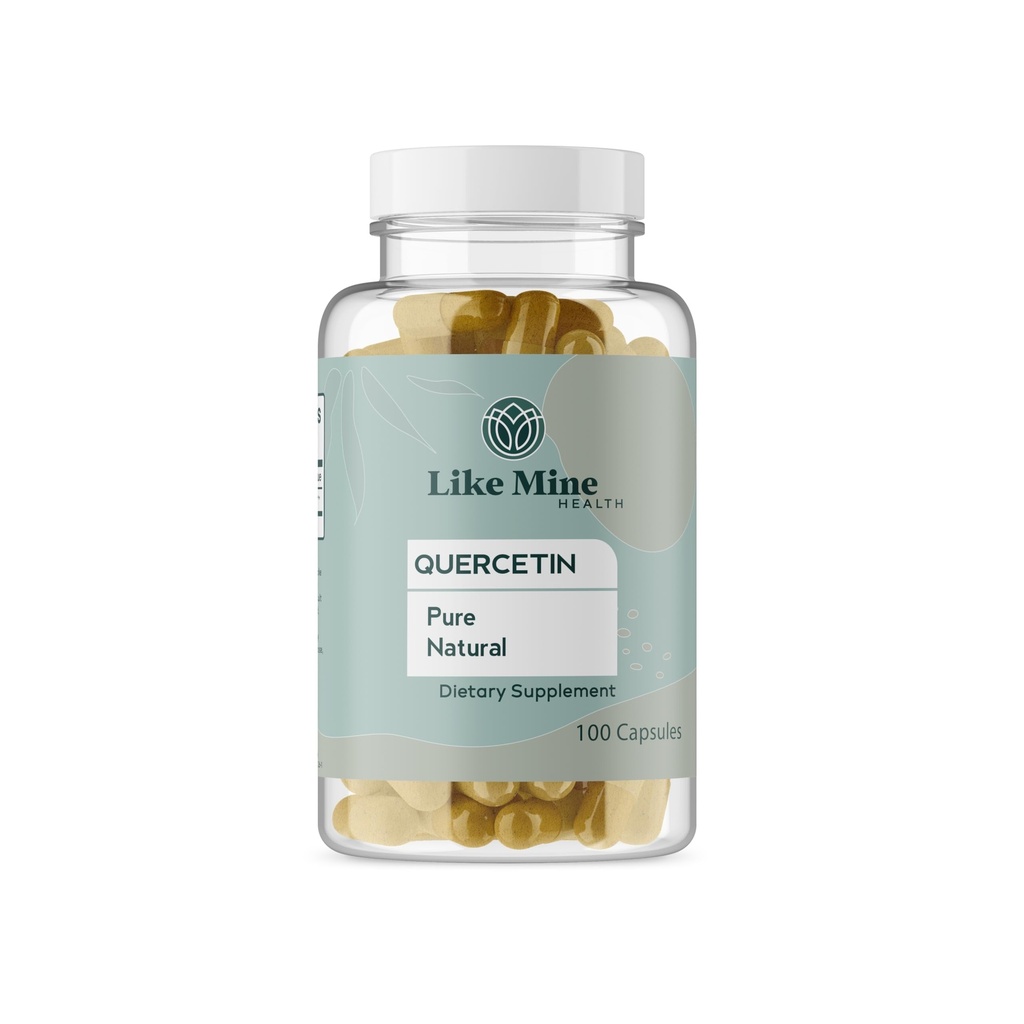 Som Mine Quercetin (100 kapsler), ren og naturlig, enkelt ingrediens, kosttilskudd for kvinner