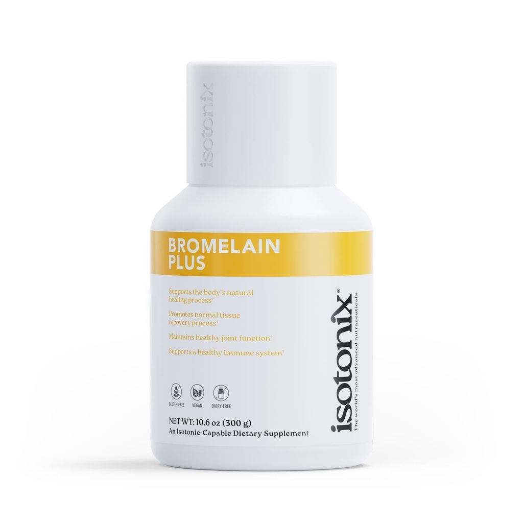 Isotonix Bromelain Plus - protease enzymer, Hvit Willow bark & bromelain fremme felles helse. Ikke-GMO, Glutenfri. etter marked Amerika (30 Serveringer)