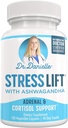 Stress Lift | Beste Ashwagandha Supplement - 5 i 1 organisk stress relief, Adrenal støtte, Joy, Mood & Thyroid støtte | Relax the Mind, Boost Mood, Relieve Stress 120 Vegan Kapsler