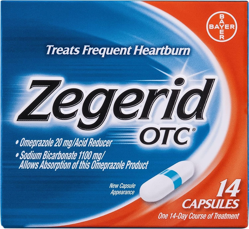 ZEGERID OTC CAPS 14 kapsler (2 pakke)