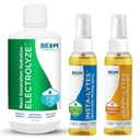 Beam Minerals Electrolyte Imbalance Solution Electrolyze og Insta-Lytes naturlige flytende elektrolyter 2oz og Happy-Lytes Fulvic Electrolyte Misting Spray 2oz